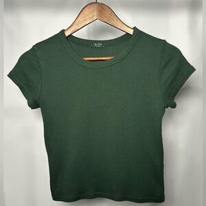 John Galt Green Ashley Basic T-Shirt